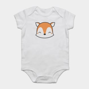 Kawaii Cute Fox Baby Bodysuit